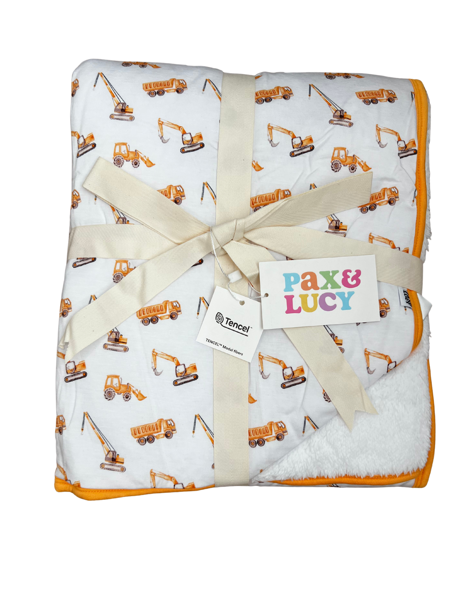 Construction Crew Plush Blanket | Buttery Soft Tencel Modal – PAX