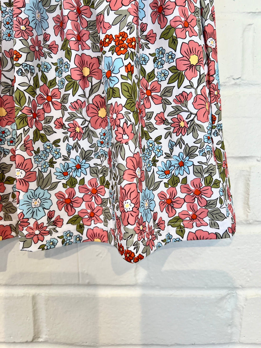 Peter Pan Collar Floral Dress