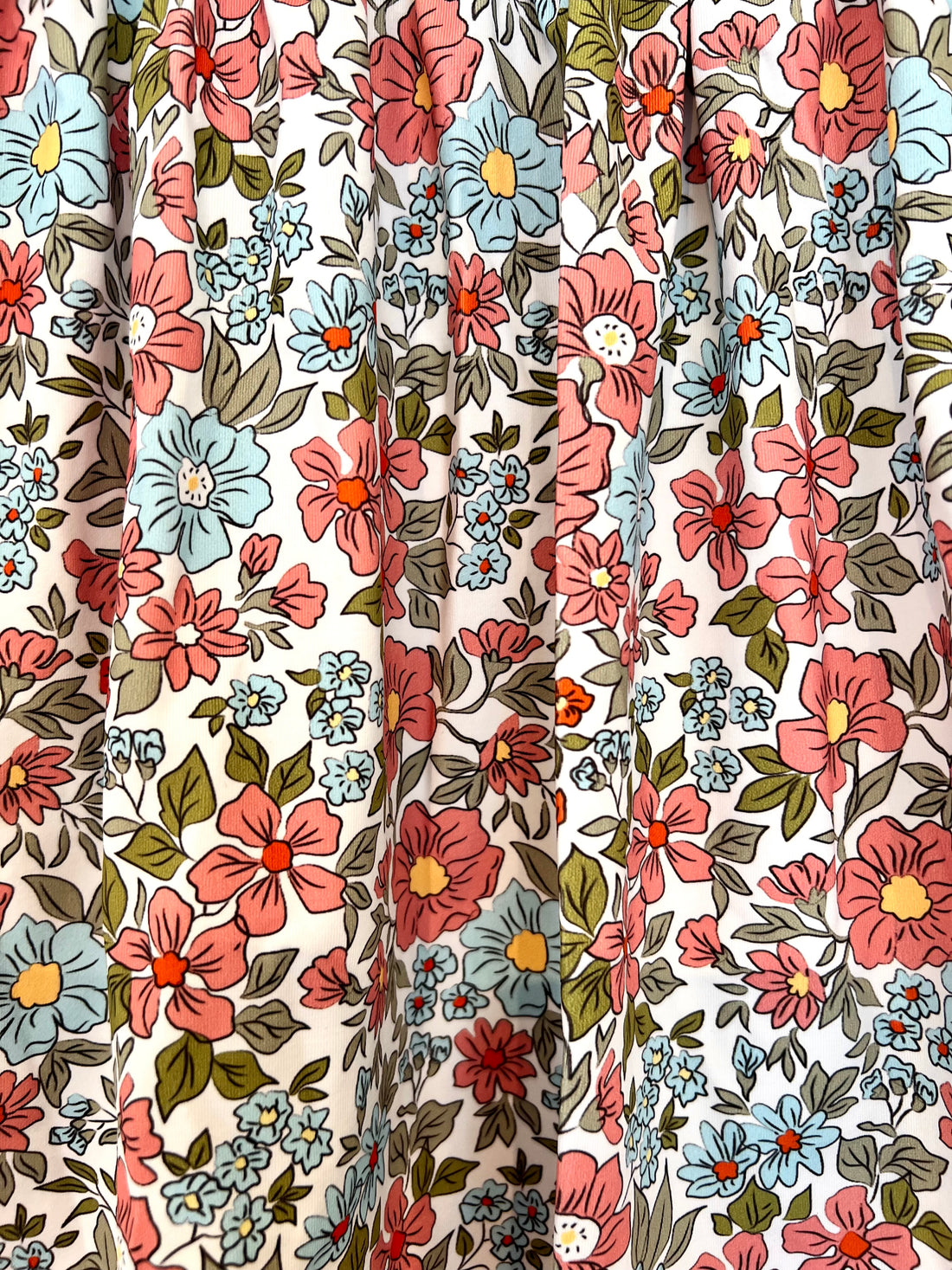 Peter Pan Collar Floral Dress