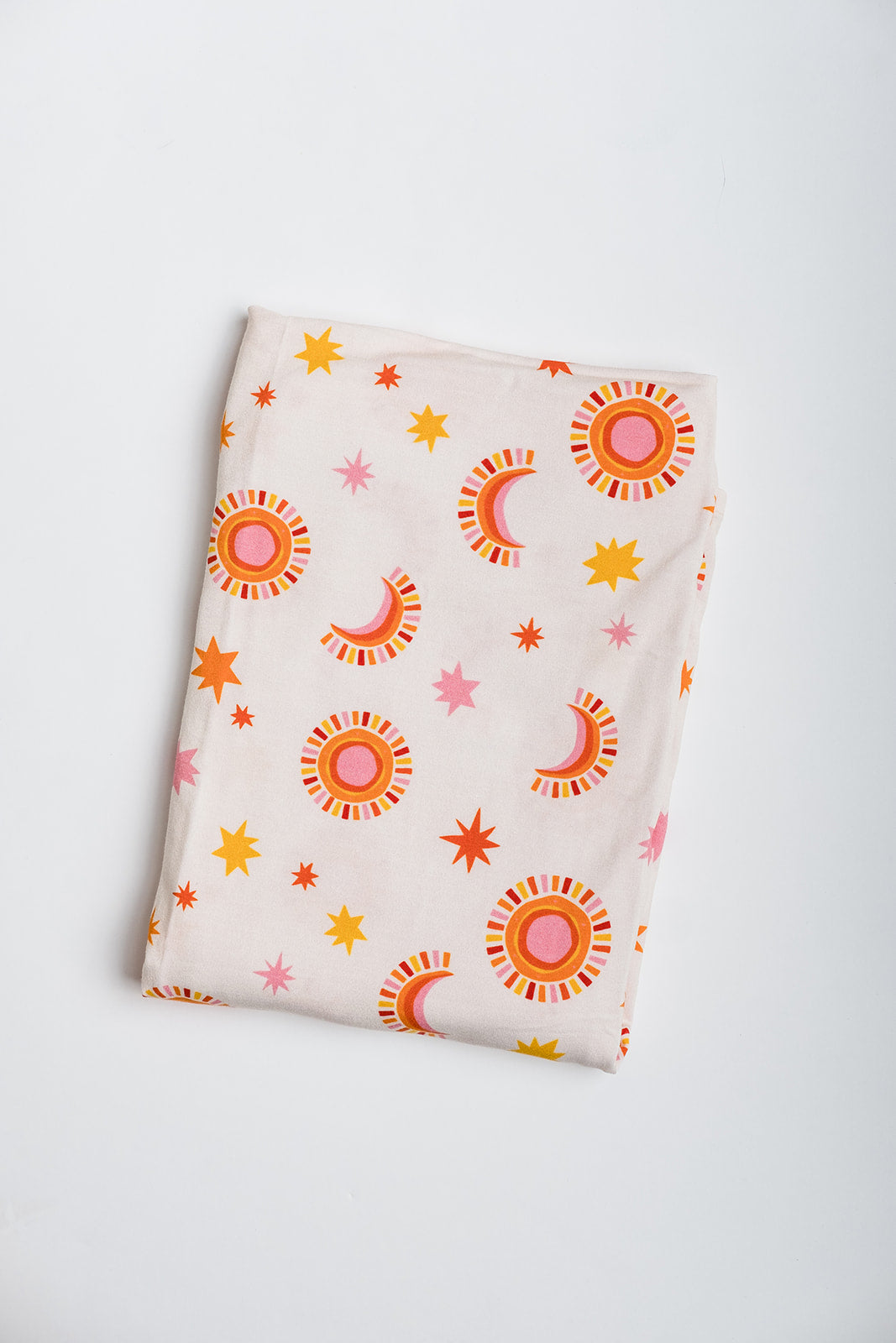 Sun and Moon Swaddle Blanket