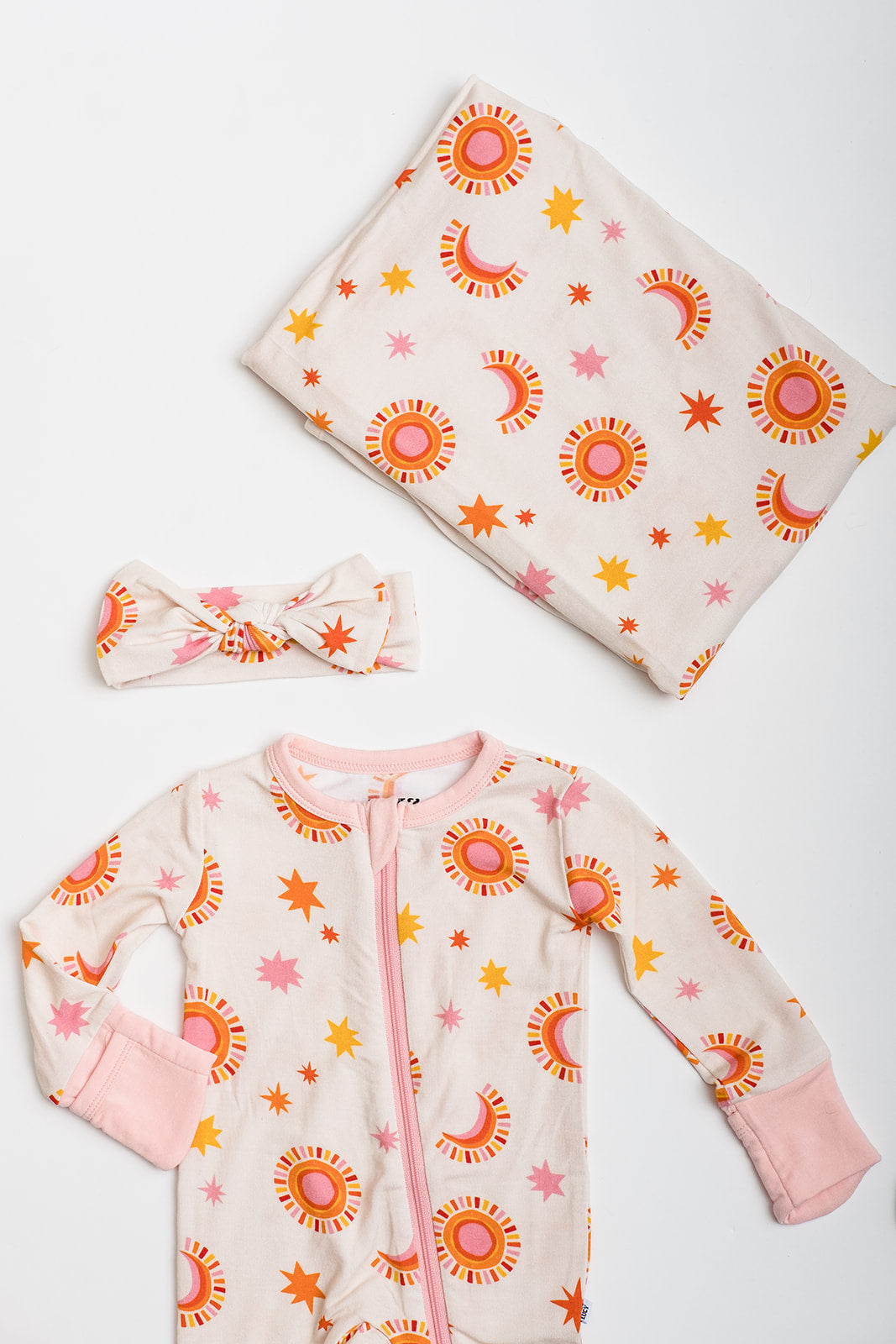 Sun and Moon Headband Bow