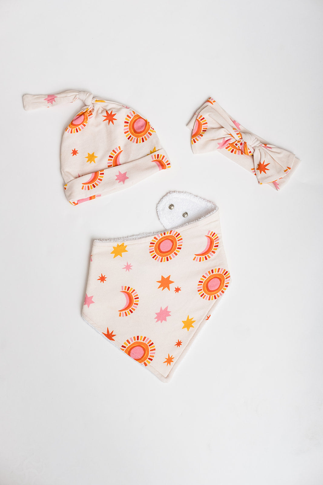 Sun and Moon Bib