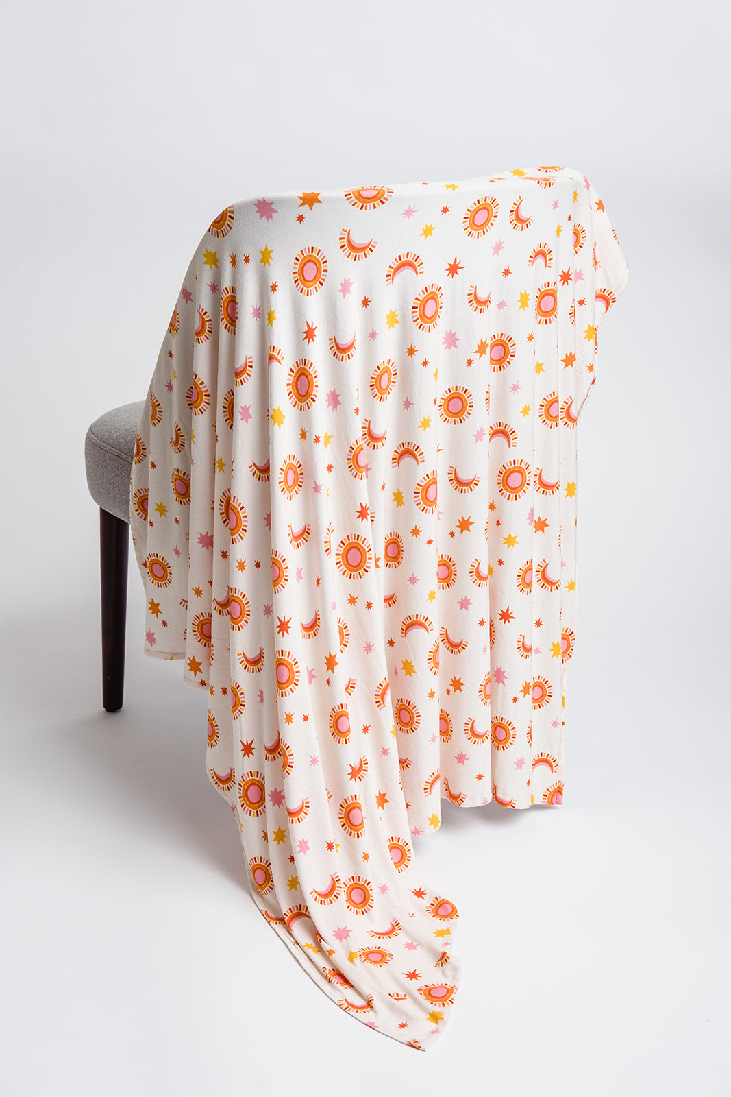 Sun and Moon Swaddle Blanket