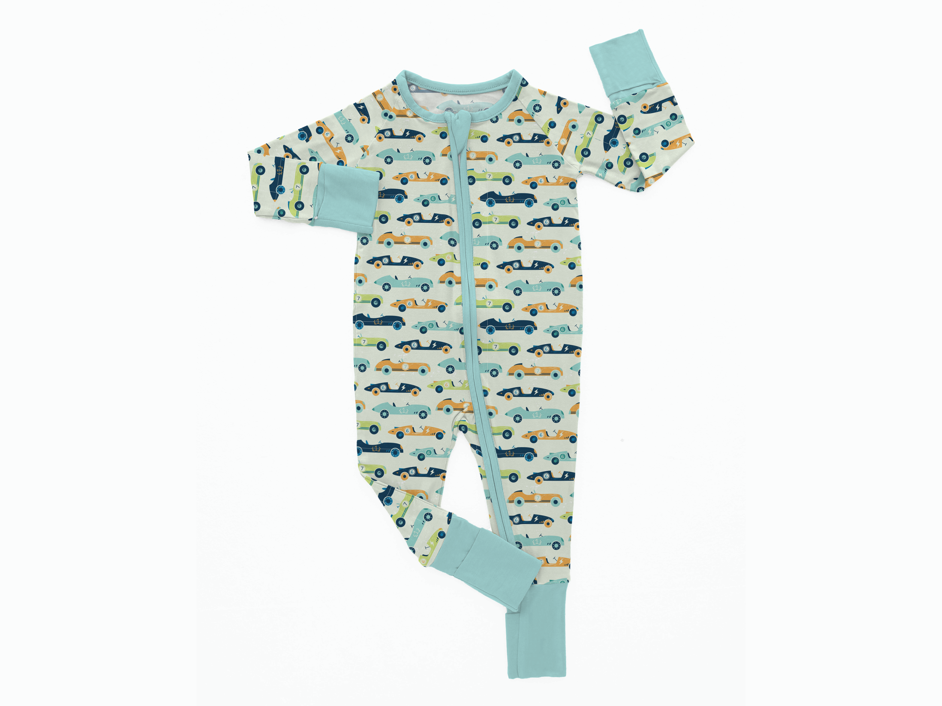 Speed Racer Zipper Jammie | Sustainable Tencel Modal – PAX & LUCY